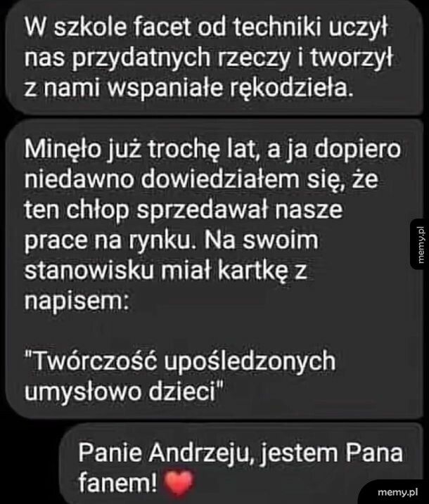 Pan Andrzej pozamiatal