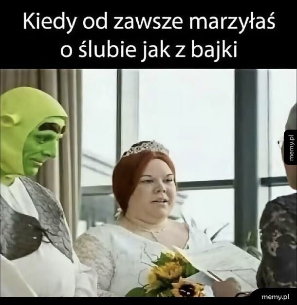 ślub jak z bajki