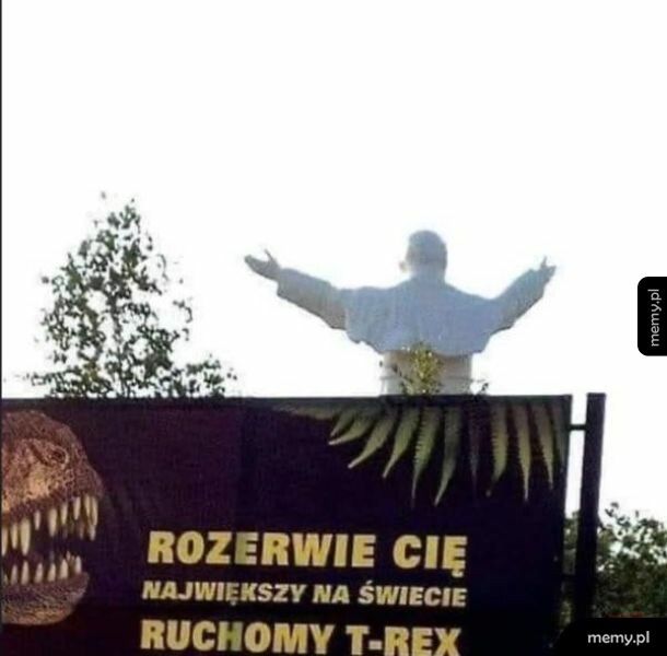 Największy na świecie ruchomy T-REX