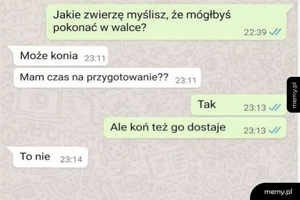 Jakie zwierzę pokonasz w walce