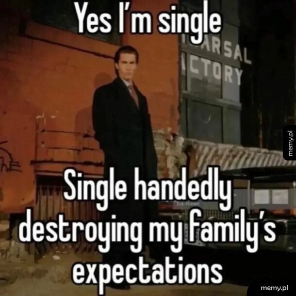 I'm single