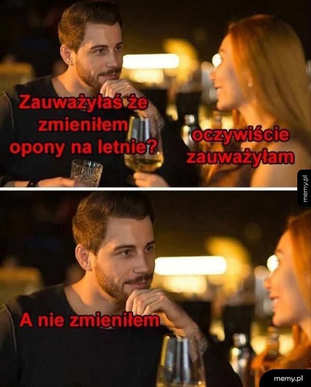 Zauważyłaś?