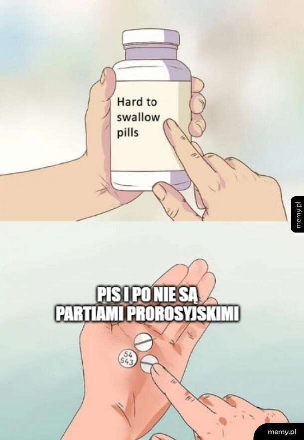 Twarda pigułka do przełknięcia