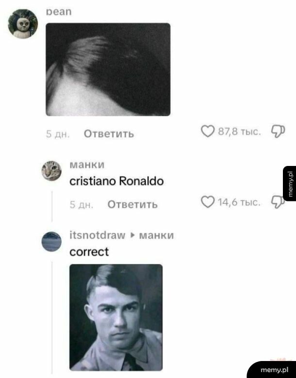 Czyja to fryzura?