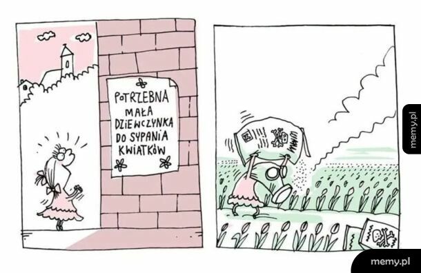 Dziewczynka od kwiatk&oacute;w.