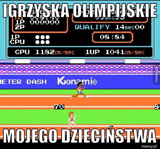 Igrzyska olimpijskie   Mojego dzieciństwa