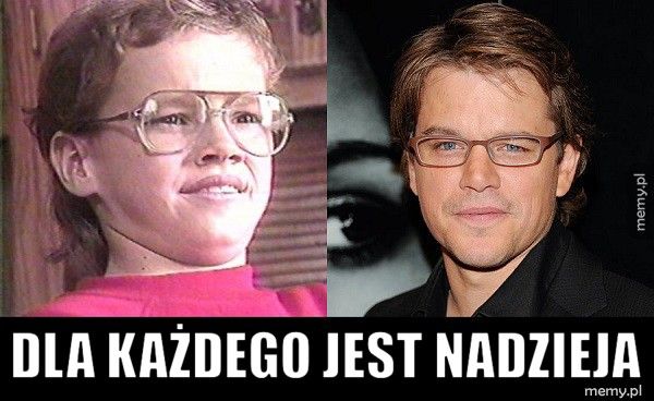 Matt Damon w młodości