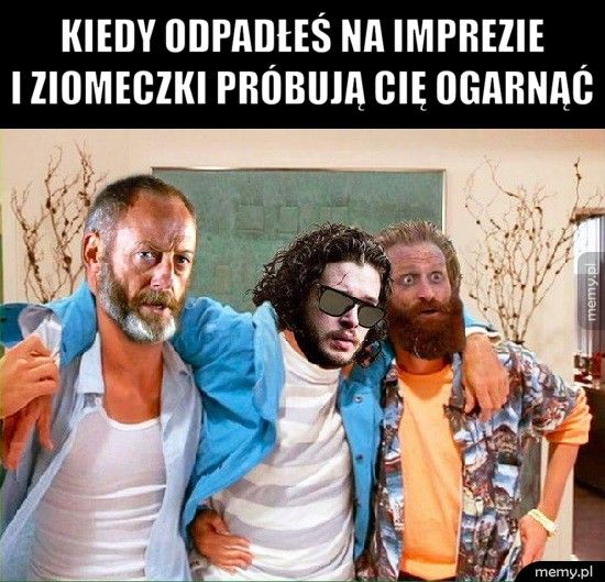           Kiedy odpadłeś na imprezie           i ziomeczki próbu 