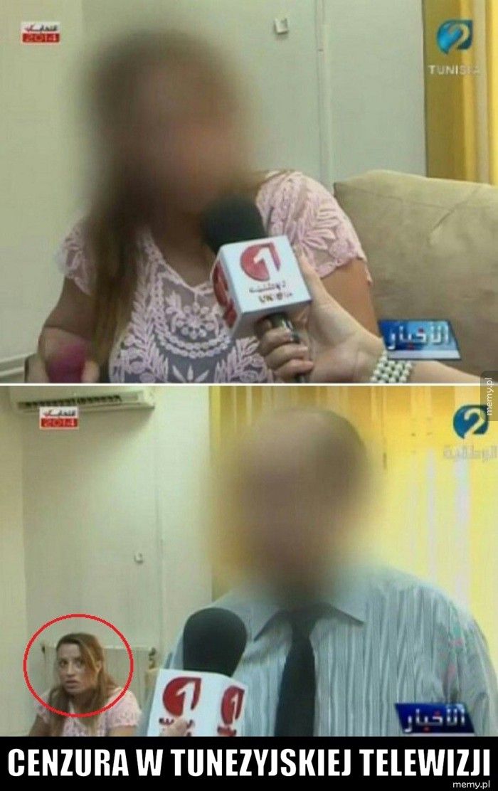                         Cenzura w Tunezyjskiej telewizji 