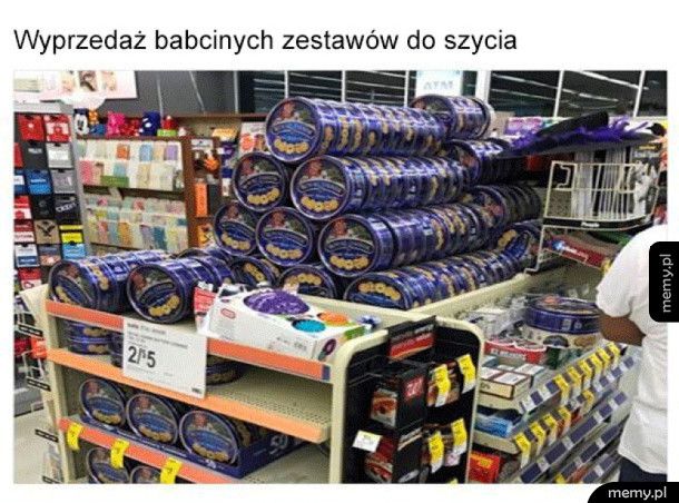 Babcine zestawy do szycia