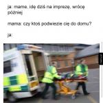 Powr&oacute;t z imprezy