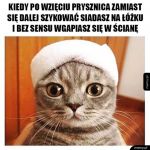 Po wyjściu z prysznica