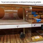 Zapasy się kończą