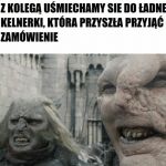 Hehe poproszę pierogi