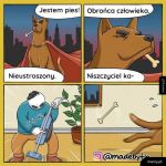 Prawie nieustraszony pies