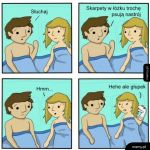 Skarpety w ł&oacute;żku