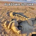 Plażowa sztuka