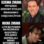 Dzienna vs nocna zmiana
