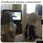 Przedłużanie włosów w dzieciństwie