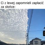 Nie ma opłaty, nie ma słońca