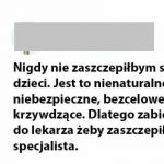 Szczepienie dzieci