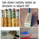 Radzenie sobie ze stresem - lata 90'