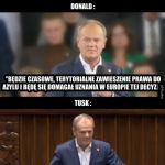 Donald vs Tusk