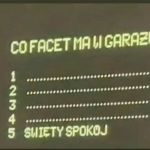 Facet i garaż