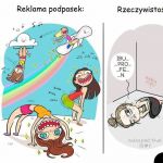 Przekonałabym mnie reklama w tym stylu po prawej