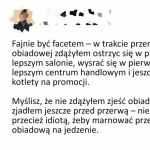 Fajnie być facetem