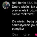 Mam dla Ciebie dobre i złe wieści