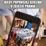 "Mame, ale po co Ci zdjęcie prania?"