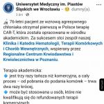 Pierwsza w Polsce terapia CAR-T