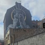 Wstyd wolności - mural by Judyth Leeuw, Francja