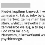 Krewetki wsparcia psychicznego