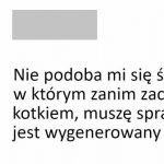 Nie podoba się to dla mnie
