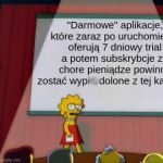 "Darmowe" aplikacje