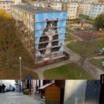 W Szczecinie słynny kot Gacek został uhonorowany własnym muralem