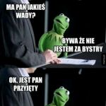 Rozmowa o pracę......