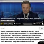 Rymanowski żegna się z programem Polsatu