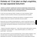 W polskich sądach po staremu