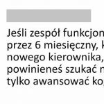A jeśli tego nie widzisz to też się zwolnij