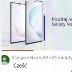 Ładnie sie przywitał