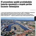 Zapaść w portach Szczecin-Świnoujście po przejęciu przez Niemc&oacute;w