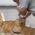 Starożytna technika budowlana wykorzystująca łączone kamienie