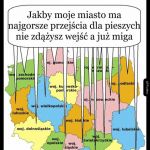 Najgorsze przejścia dal pieszych