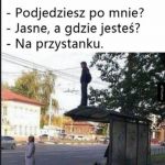 Na przystanku a gdzie