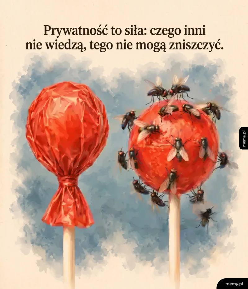 Kiedy pochwalisz się swoimi planami i nagle zlatują się wszyscy "życzliwi" z dobrymi radami 🍭🪰🤫