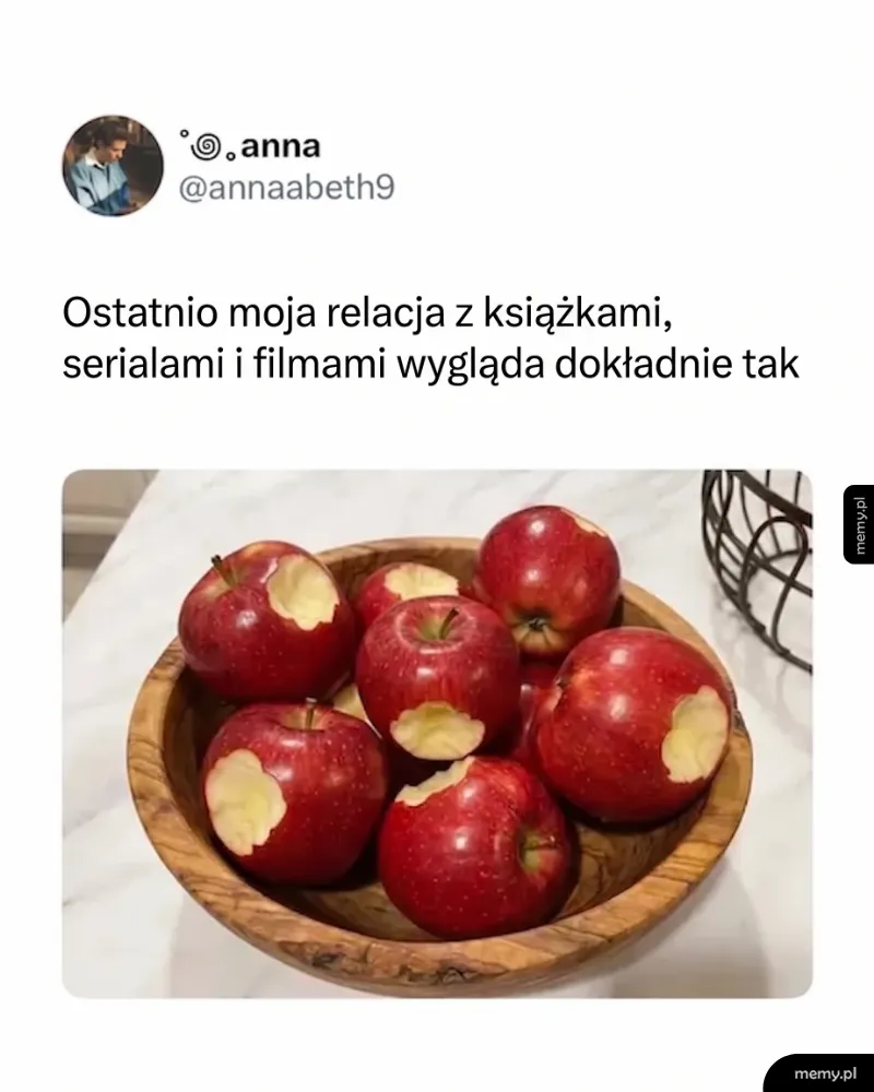 Rozgrzebane wszystko, skończone nic 🍎💀