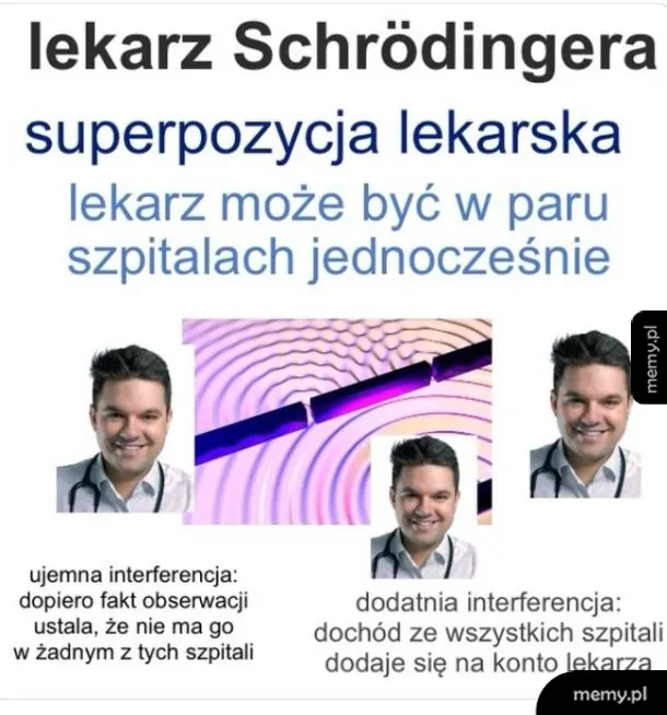 Medycyna kwantowa na NFZ, czyli jak obskoczyć trzy dyżury naraz 🏥⚛️💸
